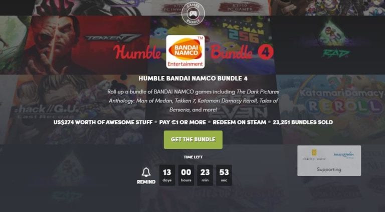 Humble Bandai Namco Bundle 4