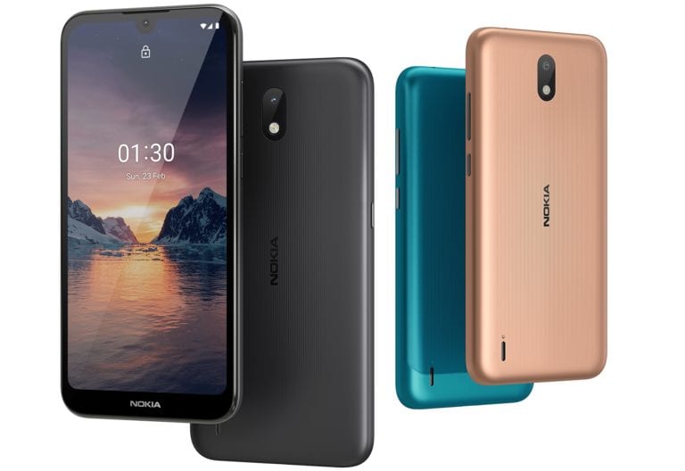 Nokia 1.3 cu Android 10 şi camera Go de la Google, disponibil în România