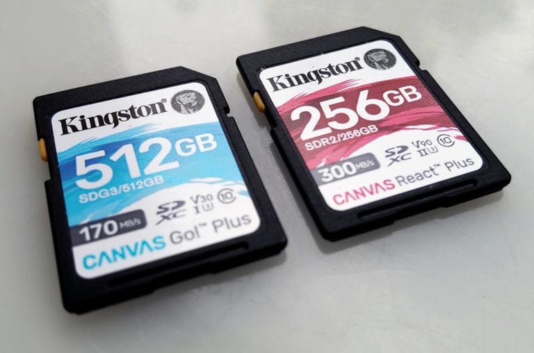 Kingston Canvas React Plus 256GB și Canvas Go! Plus 512GB (review)