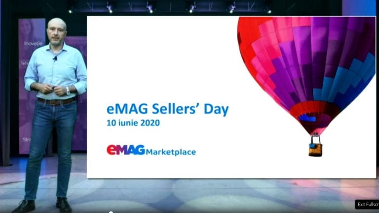 eMAG Marketplace a atras peste 20.000 de IMM-uri. Compania estimează peste 40.000 de selleri înregistraţi, până la finalul anului