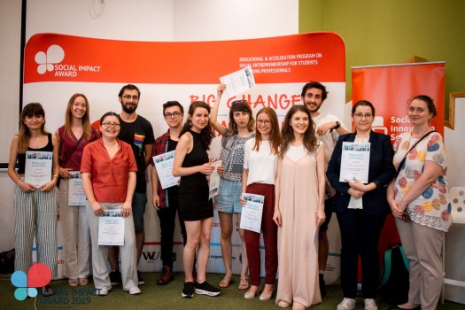 15 finaliști cu idei de afaceri sociale au intrat în incubatorul Social Impact Award 2020