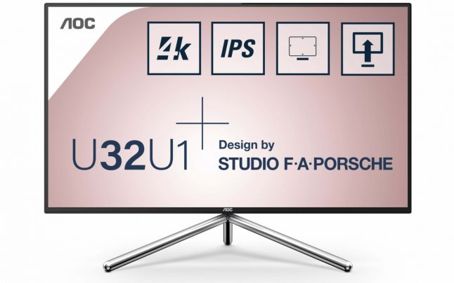 AOC lansează un nou monitor profesional 4K în colaborare cu Porsche Studio