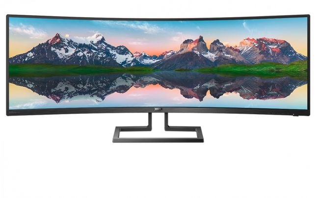 MMD lansează un monitor curbat, de 49 inci, Philips 498P9 Brilliance