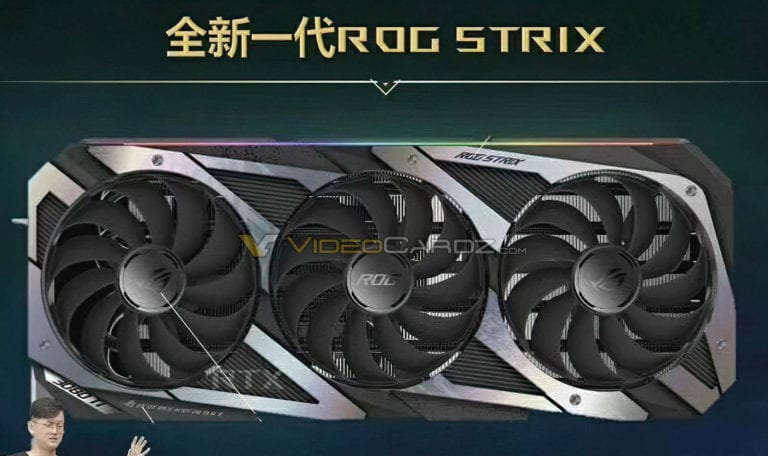 ROG Strix RTX 3080 Ti este prima placa custom bazata pe noul chip Ampere