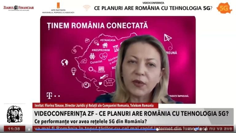 Florina Tănase, director juridic şi relaţii ale companiei, Telekom România: Discutăm cu Guvernul şi cu ANCOM un pachet legislativ care să simplifice procedura de autorizare pentru pentru lucrările de comunicaţii