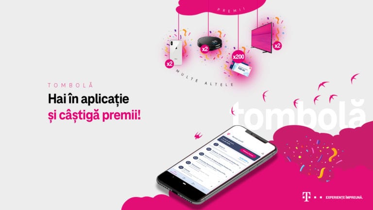 Telekom pune la bătaie 200 premii pentru utilizatorii aplicației MyAccount