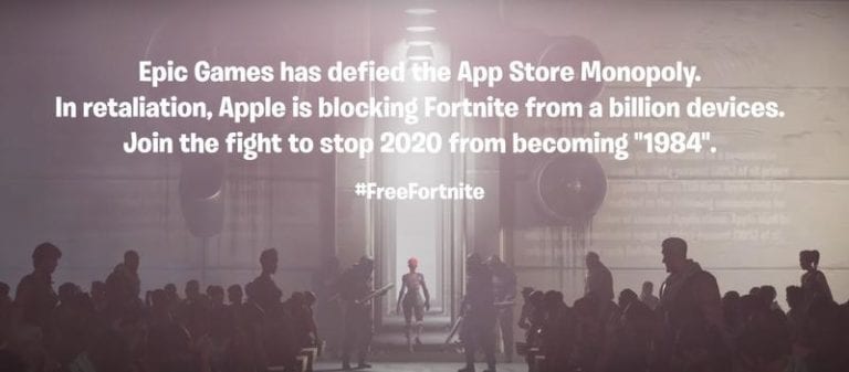 Luptă ”la cuțite” între dezvoltatorul jocului Fortnite și companiile Apple și Google
