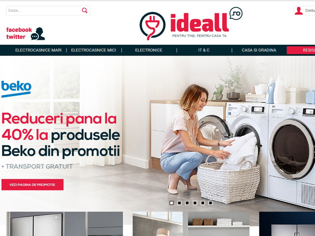 Retailerul electro-IT & C ideall.ro a încetinit în 2019: plus 17%, până la 122 mil. lei