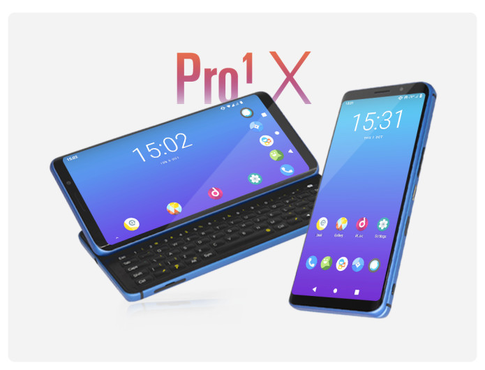 Pro1 X – Un smartphone neobisnuit, ca-n filmele cu hackeri