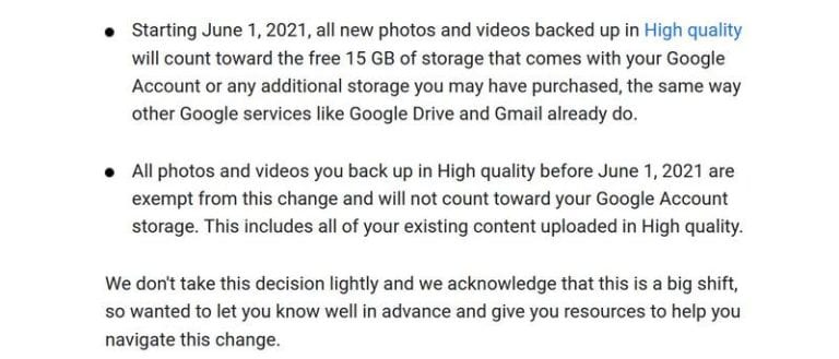 Google va elimina în 2021 facilitatea prin care stoca gratuit un număr nelimitat de poze în Photos. Tot ce depășește 15 GB va fi contra cost
