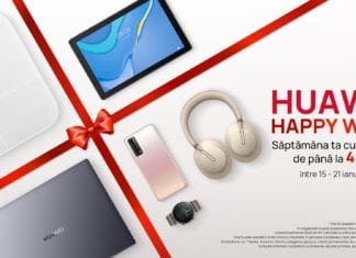 15-21 ianuarie e Happy Week la Huawei. Vezi ce produse au discount