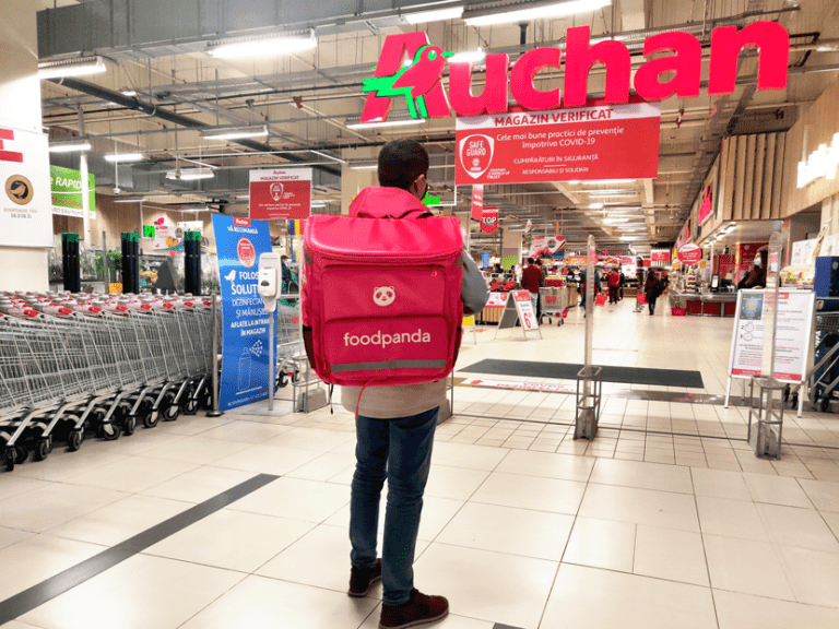 foodpanda va livra produse din magazinele Auchan în 60 min. de la plasarea comenzii