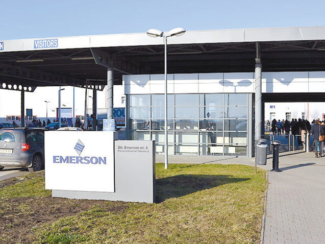 Americanii de la Emerson au investit 5,5 mil. dolari în echipamente de producţie şi IT