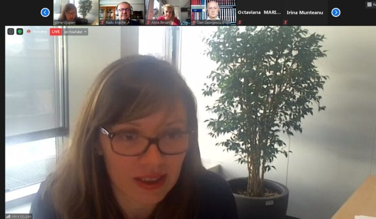 Conferinţa Connecting the Unconnected – Alina UJUPAN, Comisia Europeană: Lipsa conectivităţii are ca efect marginalizarea completă a persoanelor fără posibilități. Practic, se manifestă o diviziune foarte profundă în societatea europeană