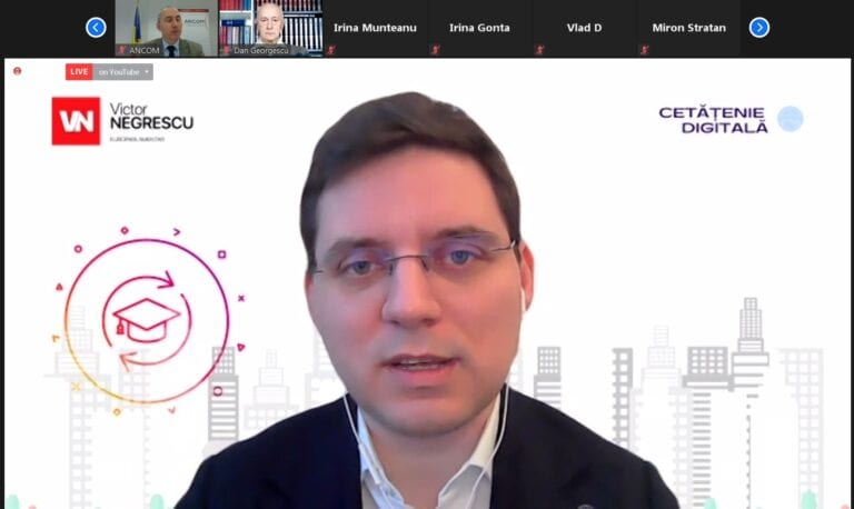 Conferinţa Connecting the Unconnected – Victor NEGRESCU, Parlamentul European: 20% din bugetul naţional PNRR, respectiv 6 miliarde euro, trebuie alocate transformării digitale a României, conform Comisiei Europene