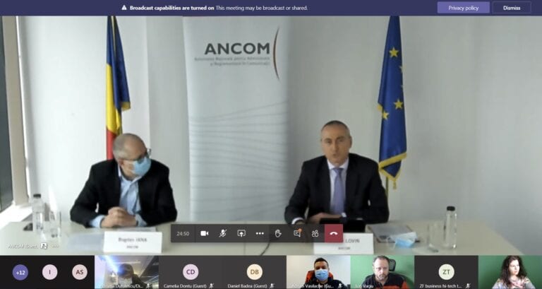 VIDEO ANCOM reacţionează la fenomenul fake news despre 5G înaintea operatorilor telecom şi lansează site-ul „5G pe înţelesul tuturor”