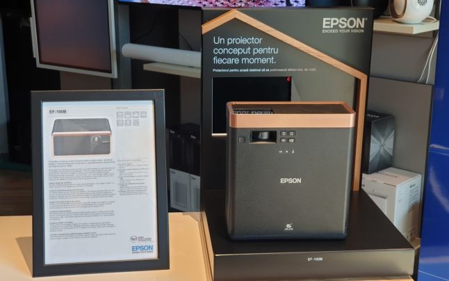 Epson prezinta noua serie de videoproiectoare home cinema, care-ţi pot înlocui televizorul