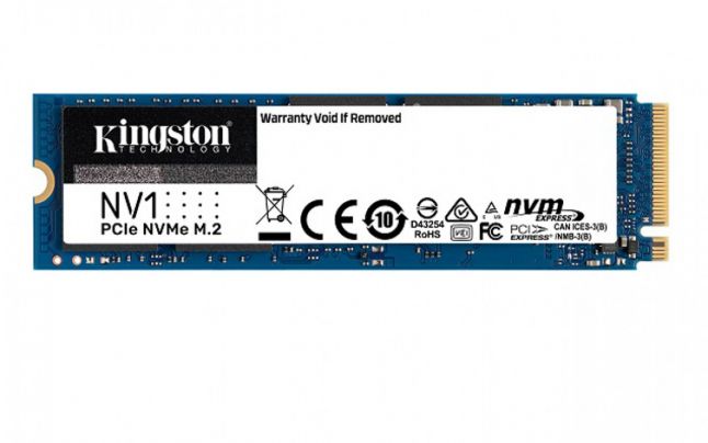 Kingston a anunţat SSD-ul NV1, pentru laptopuri şi computere compacte