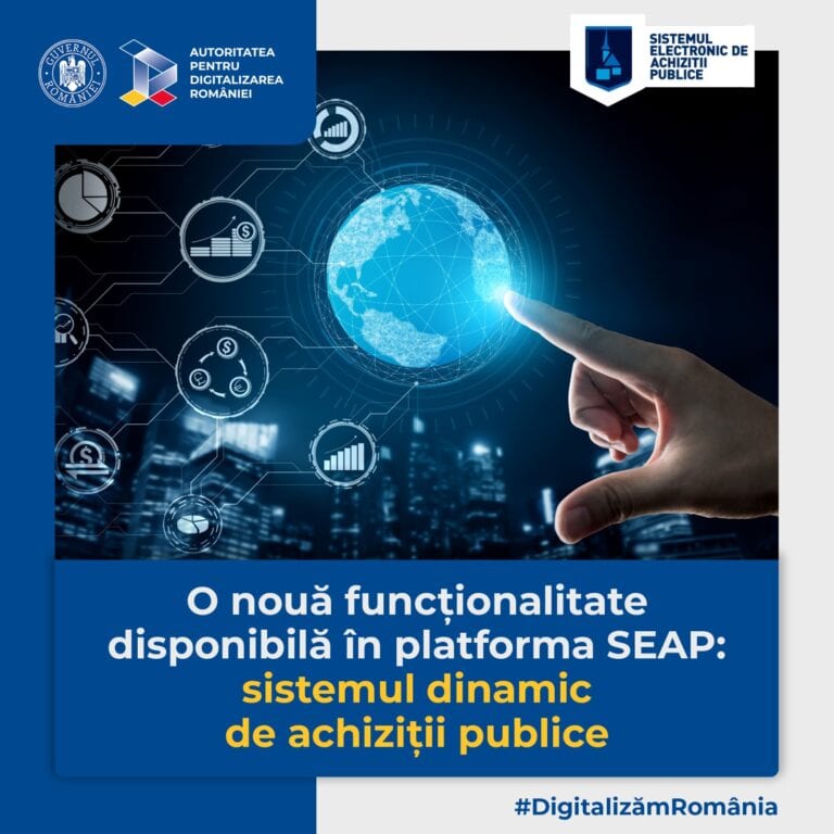 ADR vrea să încurajeze concurenţa pe piaţă prin Sistemul Dinamic de Achiziții Publice de pe SEAP