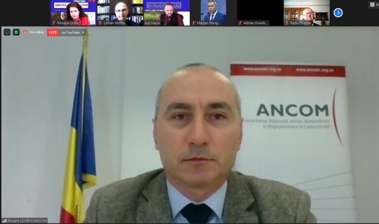 Conferinţa Connecting the Unconnected – Eduard LOVIN, ANCOM: Rețelele gigabit sau 5G au nevoie de dezvoltarea susținută a infrastructurii fizice de comunicații, ele constituie suportul transformării digitale la nivel local și național