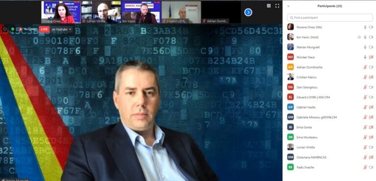 Conferinţa Connecting the Unconnected – Marian MURGULEŢ, ex CIO Guvern: Toate proiectele publice IT&C sunt în standby pentru că nu funcţionează CTE. 5G poate fi o soluţie pentru SNR, după adoptarea Codului Comunicaţiilor Electronice