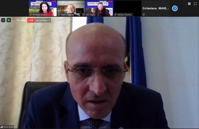 Conferinţa Connecting the Unconnected – Sorin ION, Ministerul Educației: Paradoxal, pandemia aduce și beneficii; intenționăm să creăm o școală online, post-pandemie, dedicată elevilor care nu pot ajunge la cursuri din motive medicale