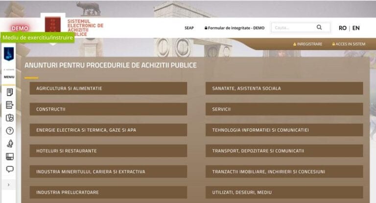 O nouă funcționalitate în platforma IT de achiziții publice: Instituțiile publice ar putea face achiziții și în sistem dinamic