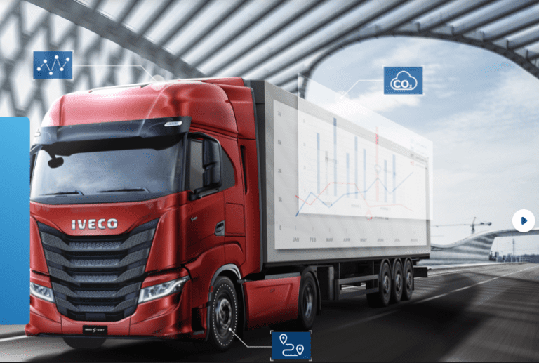 Digitalizarea industriei de transport: Producătorul de vehicule Iveco a lansat o aplicaţie ce îşi propune să crească siguranţa la volan a şoferilor