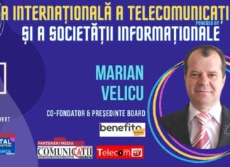 VIDEO Marian Velicu, Benefito Mobile: Pasul important care trebuie făcut este de a pregăti funcționarii statului să înceapă să lucreze cu tehnologia. Ne concentrăm prea mult pe dezvoltarea tehnologică, dar punem foarte puțin accent pe dezvoltarea profesională @ Conferința Ziua Internațională a Telecomunicațiilor și a Societății Informaționale 2021