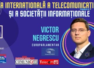 VIDEO Victor Negrescu, Parlamentul European: La începutul lunii iunie va fi lansat noul program Digital Europe, cu accent pe finanțare pentru transformarea digitală. Ar trebuie să ne uităm la această finanțare şi să gândim proiecte, nu doar să importăm tehnologie, să reuşim dezvoltări cu partenerii internaţionali la noi în ţară @ Conferința Ziua Internațională a Telecomunicațiilor și a Societății Informaționale 2021