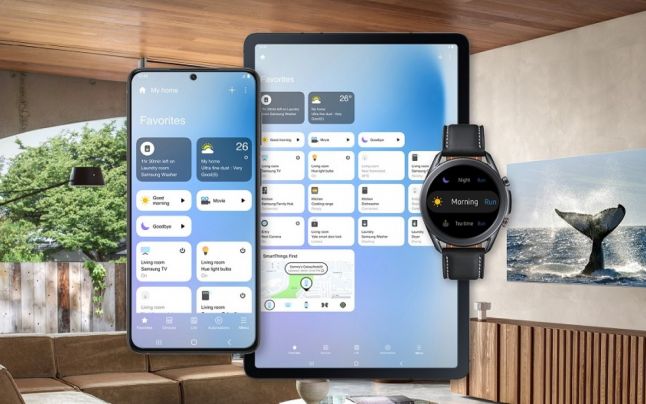 Samsung actualizează designul SmartThings, oferindu-i o nouă interfaţă şi 5 secţiuni diferite