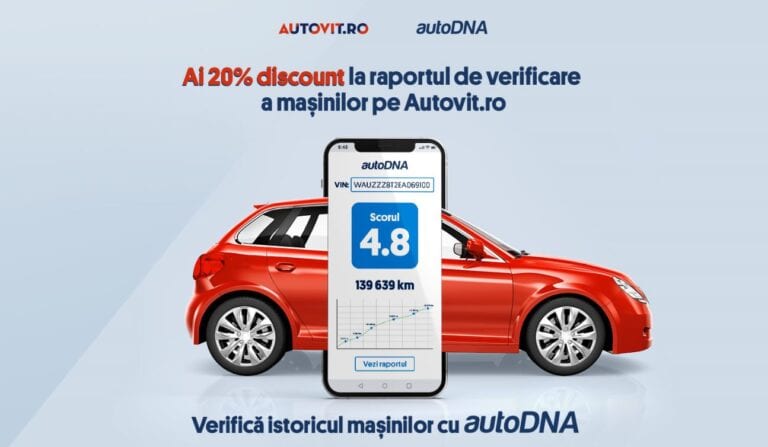 Istoricul mașinilor second-hand se poate verifica pe Autovit.ro