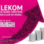 Noua ofertă de portare la Telekom vine cu Internet 4G nelimitat, minute şi SMS-uri nelimitate timp de un an