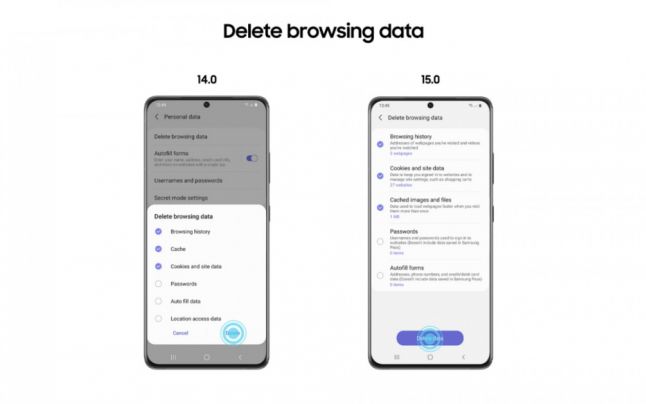 Samsung a lansat versiunea Beta a browser-ului Samsung Internet 15.0