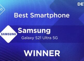 Samsung Galaxy S21 Ultra 5G, cel mai bun smartphone la MWC 2021