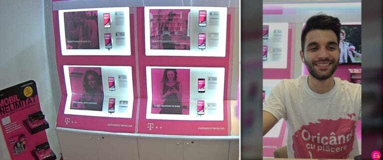 Live shop Telekom: În premieră, un magazin fizic poate fi accesat online prin transmisiune live