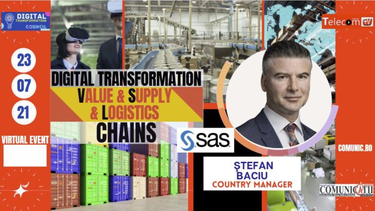Ştefan Baciu: Capacitatea de a prezice cererea de anumite produse, de a prezice disponibilitatea, de a prezice capacitatea de a livra devine foarte importantă