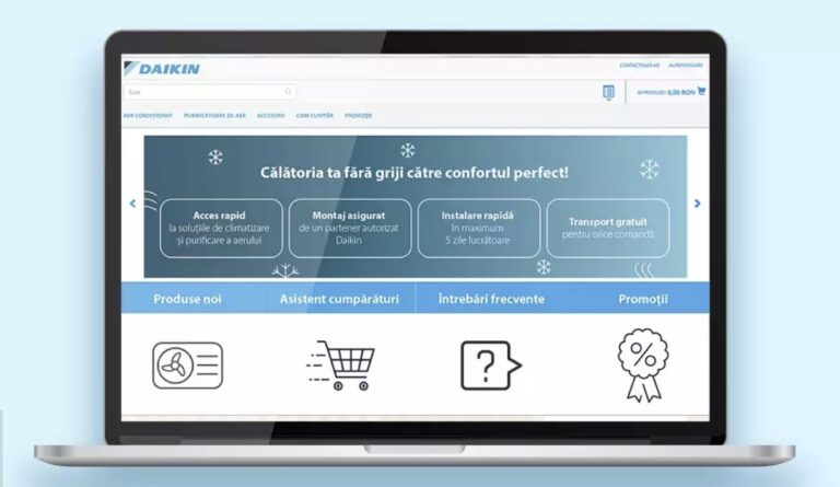 Daikin România își lansează propriul magazin online pentru piața locală