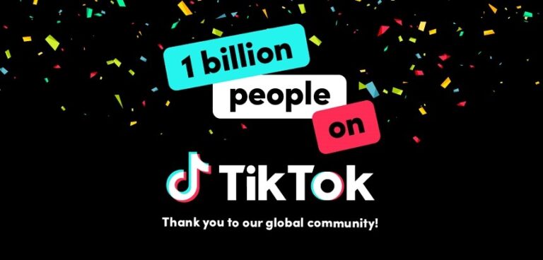 TikTok, 1 miliard de utilizatori la nivel global