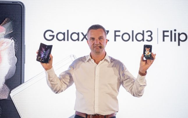 Tiberiu Dobre, Samsung: utilizatorii din România au arătat un apetit foarte mare pentru pliabile