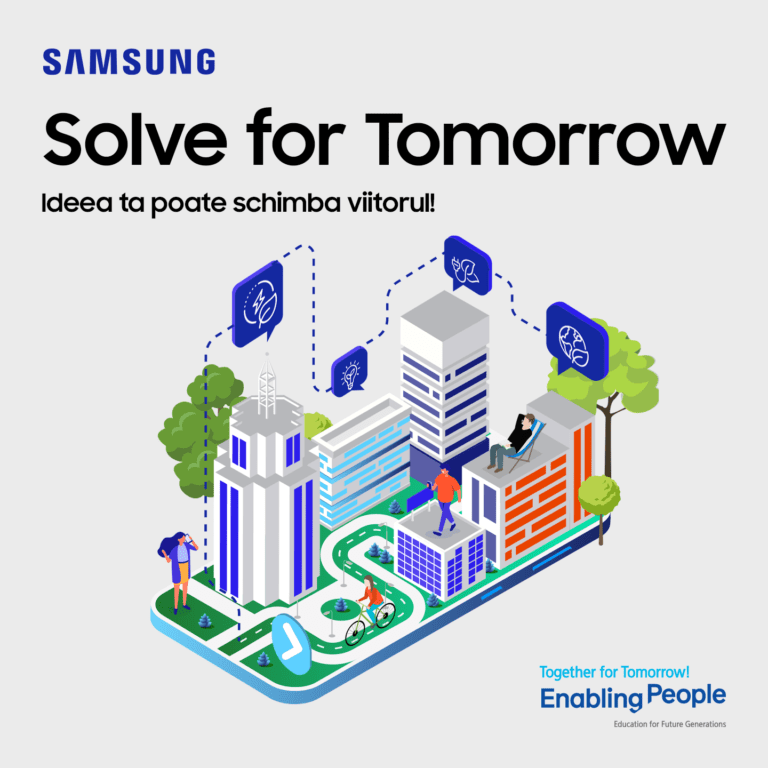 Samsung aduce şi în România competiţia Solve For Tomorrow dedicată elevilor de liceu