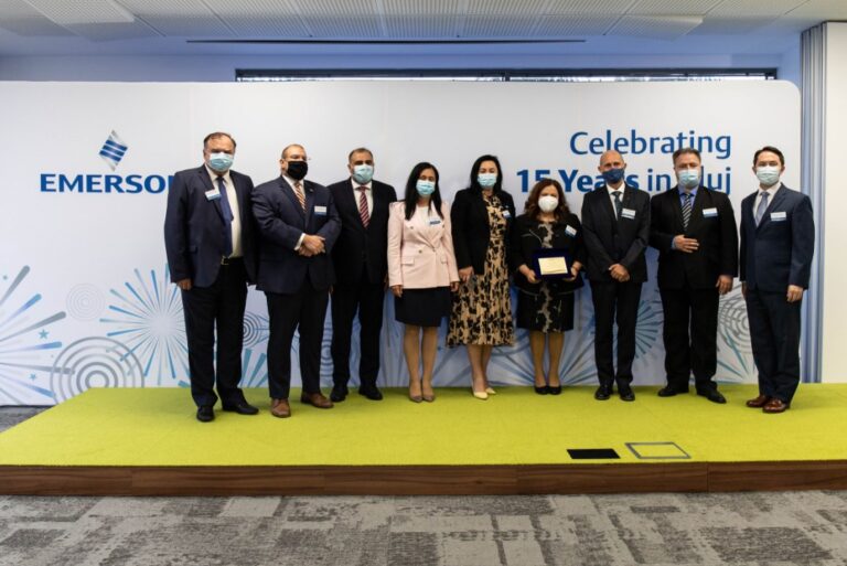 Americanii de la Emerson aniversează 15 ani de  activitate în Cluj-Napoca