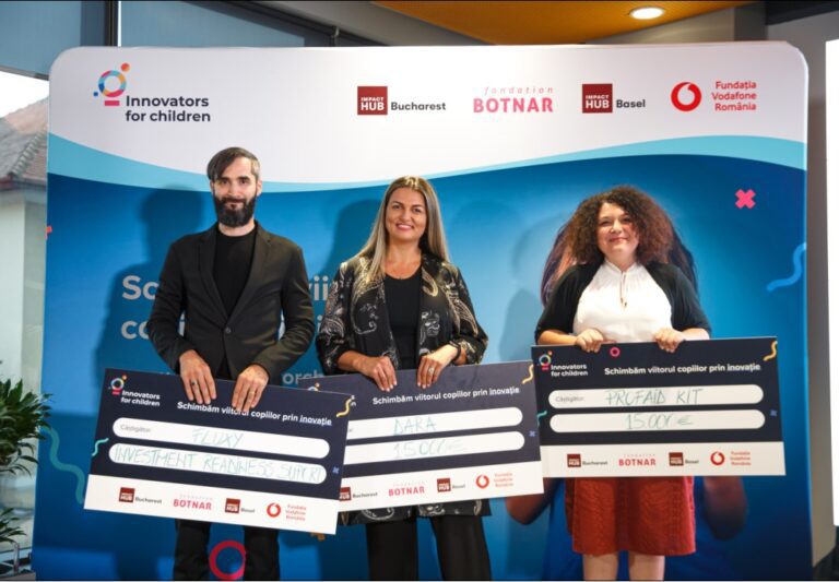 Dara, ProfAid Kit şi FluxyApp, selectate în acceleratorul Innovators for Children 2021 pentru soluţii digitale educaţionale şi de sănătate