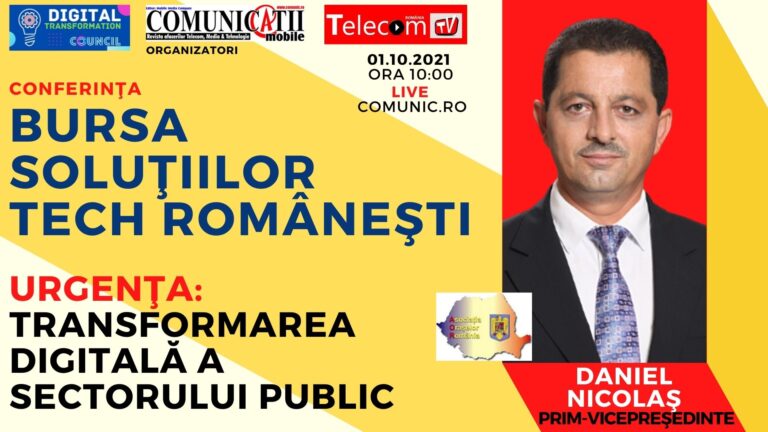 Daniel NICOLAŞ, AOR: Avem nevoie în permanență să implementăm noi tehnologii IT și, mai mult decât atât, în PNRR există componente în care nu putem aplica fără să avem telegestiune, fără să avem această parte de digitalizare.
