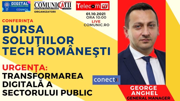 George ANGHEL, ConectX: Brașovul va fi până la finele anului un județ total virtual. Vom avea prima matrice virtuală județeană, care poate fi replicată la orice alt județ al țării