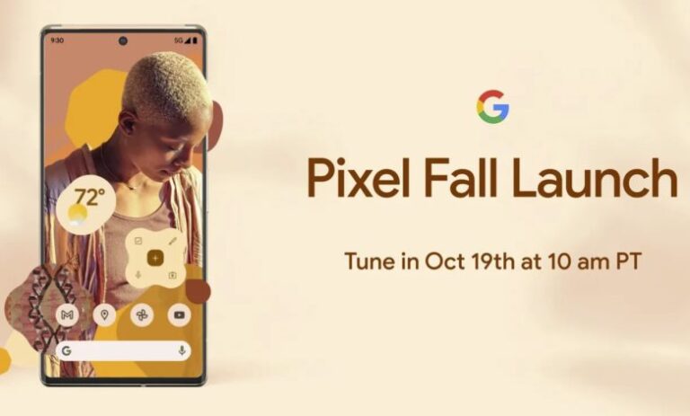 Google va dezvălui noile Pixel 6 și Pixel 6 Pro pe 19 octombrie