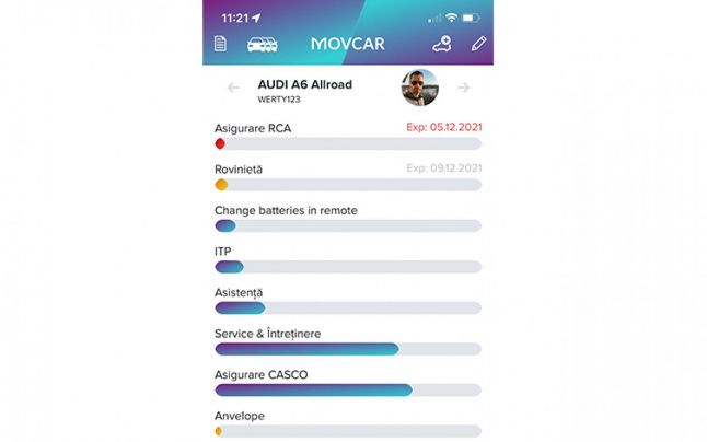 MOVCAR, aplicaţia mobilă care simplifică relaţia şofer – asigurator şi organizează documentele auto