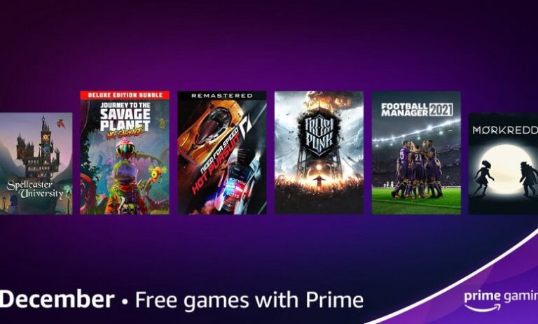 În decembrie, abonații Amazon Prime vor primi gratuit nouă jocuri