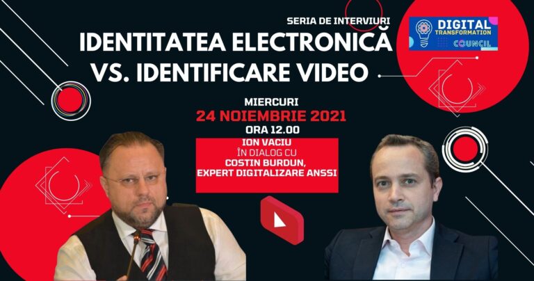 LIVE VIDEO IDENTITATEA ELECTRONICĂ vs. IDENTIFICAREA VIDEO