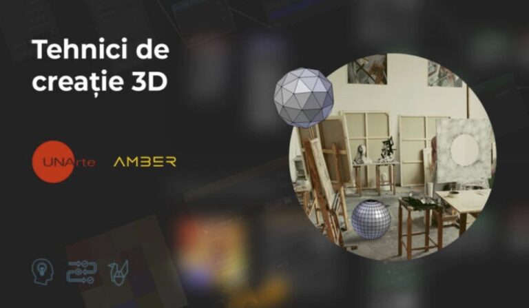 Experții studioului de gaming românesc Amber predau studenților de la UNArte tehnici de creație 3D